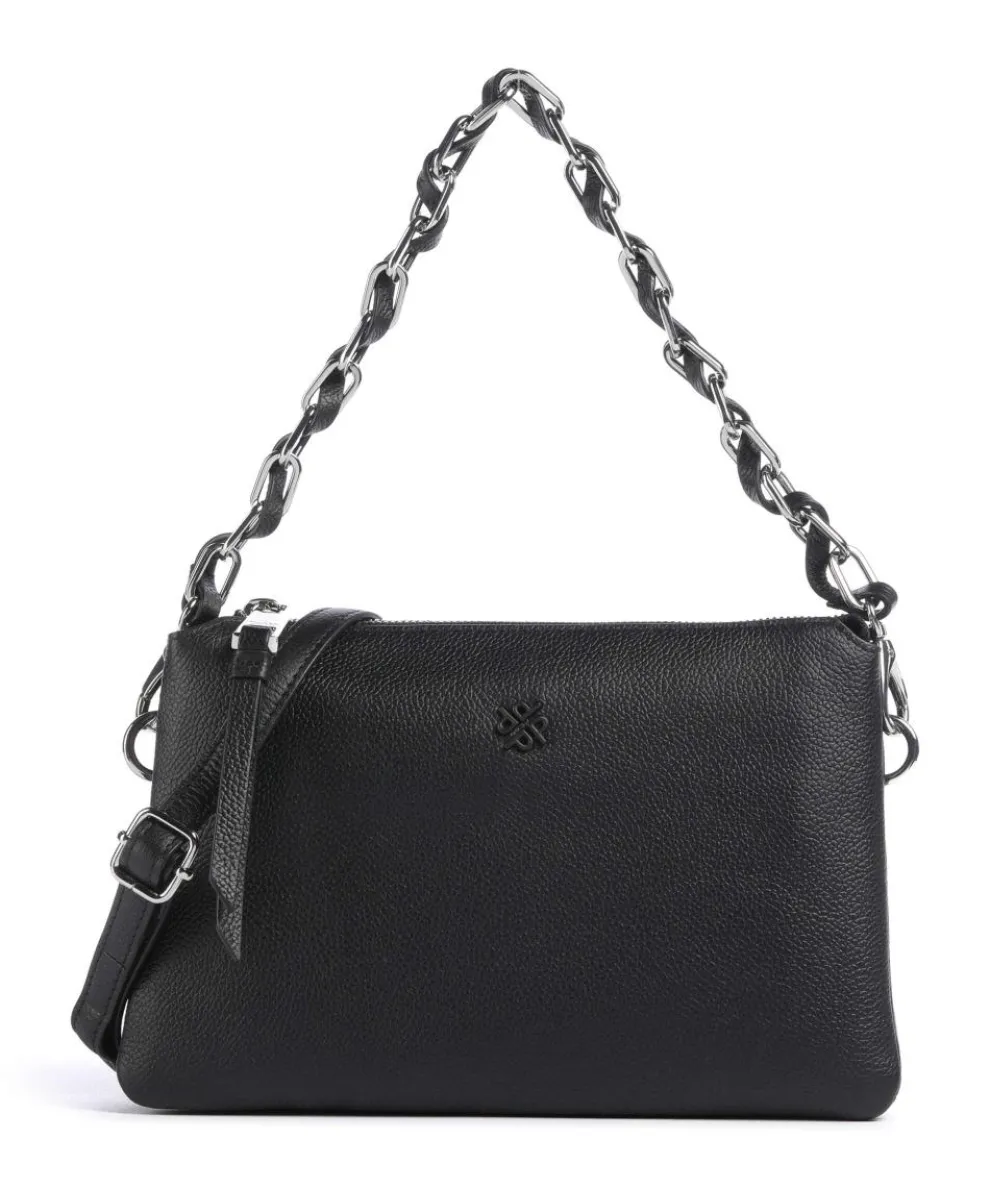 Sugar Pop Shoulder bag grained cow leather black