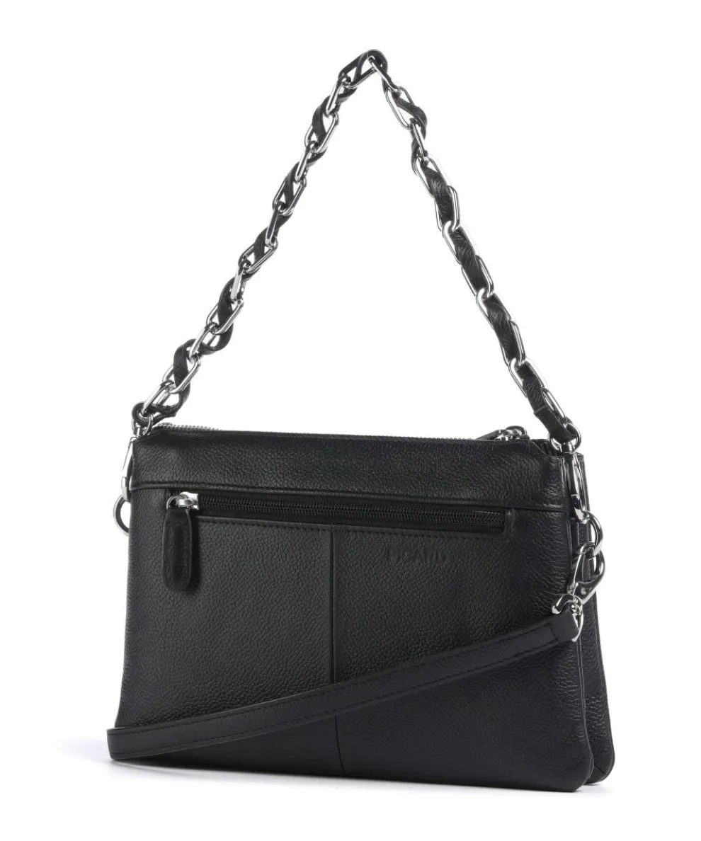 Sugar Pop Shoulder bag grained cow leather black