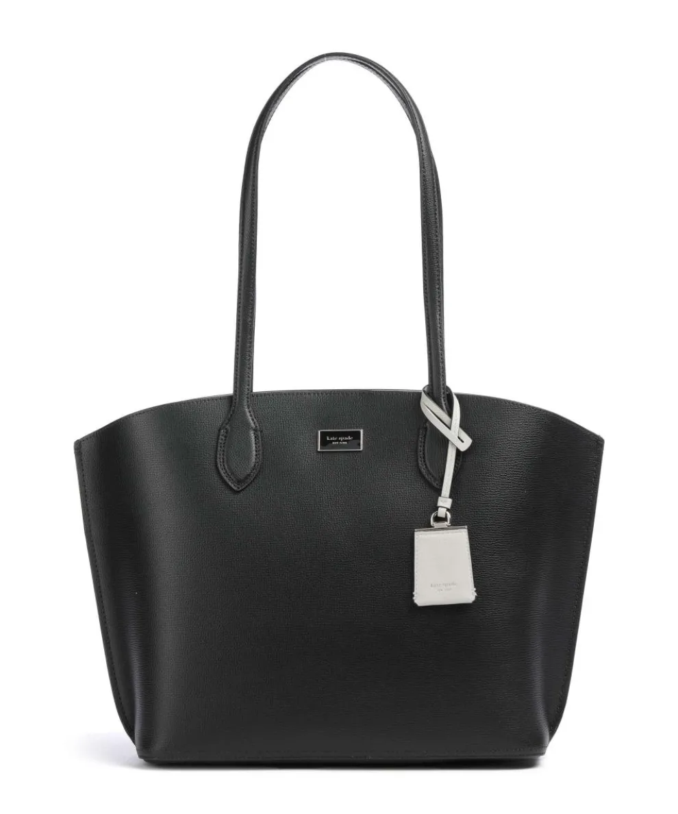 Suite Tote bag grained cow leather black