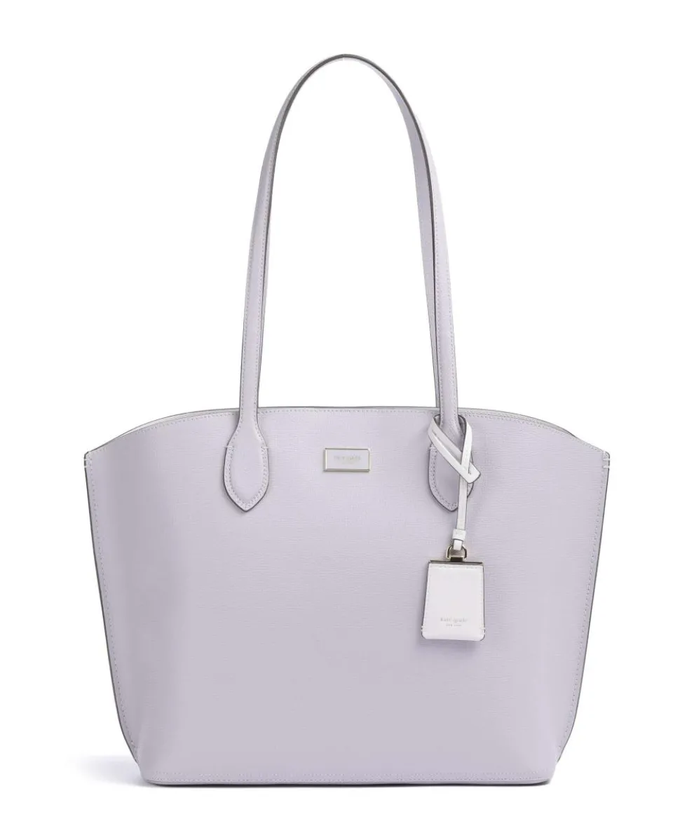 Suite Tote bag grained cow leather lavender