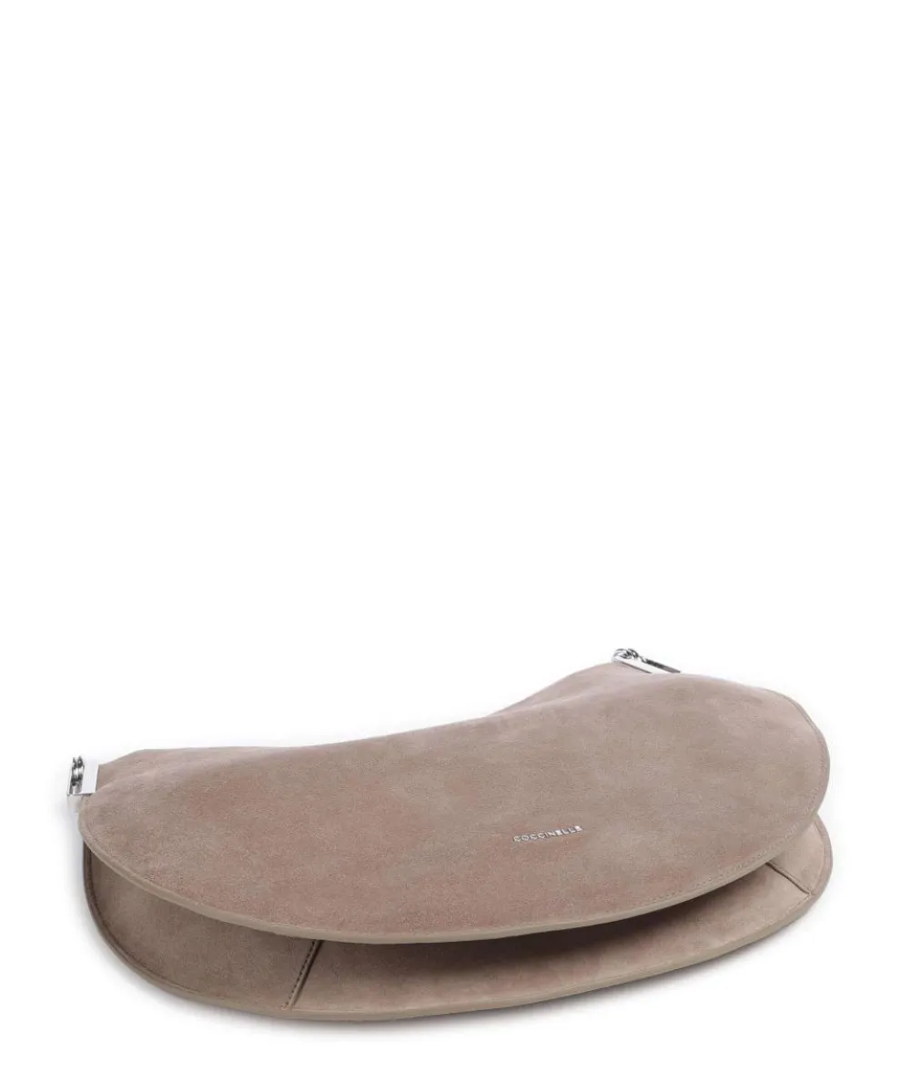 Sunup Suede Shoulder bag brushed cow leather taupe