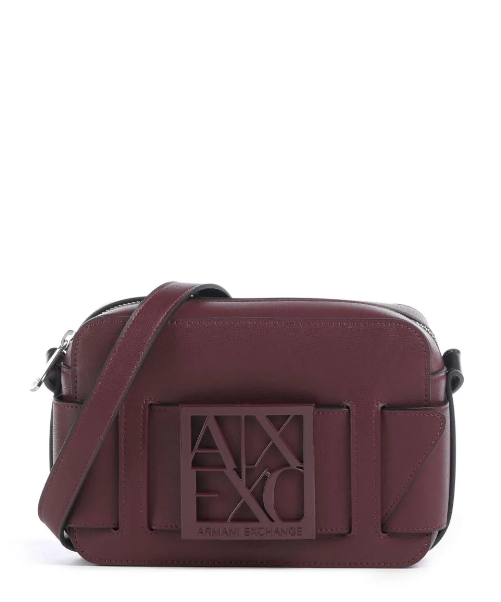 Susie Crossbody bag imitation leather wine