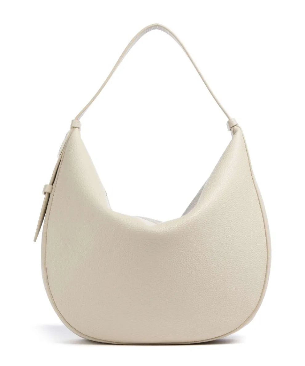Susie M Hobo bag imitation leather cream