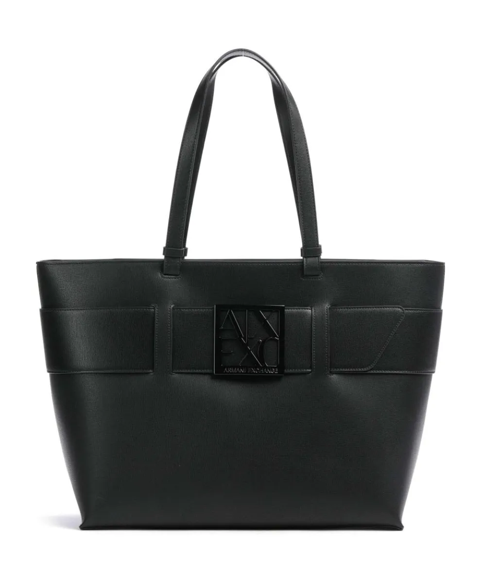 Susie M Tote bag imitation leather black