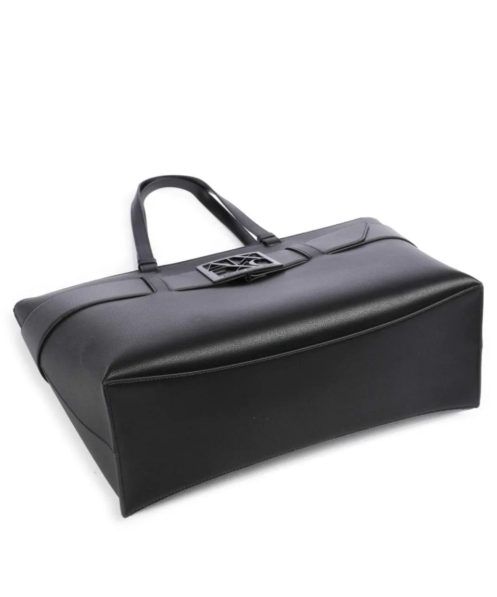 Susie M Tote bag imitation leather black