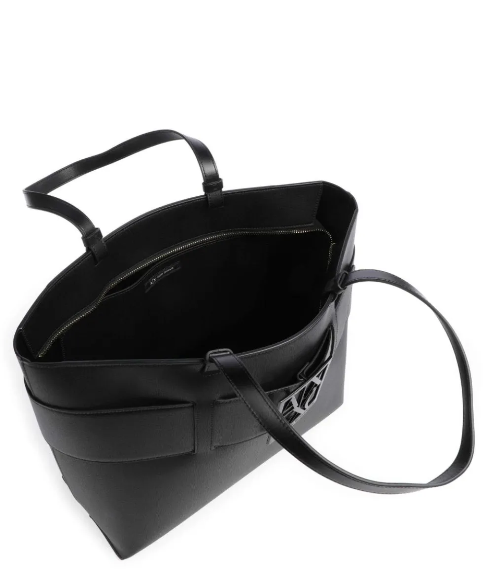 Susie M Tote bag imitation leather black