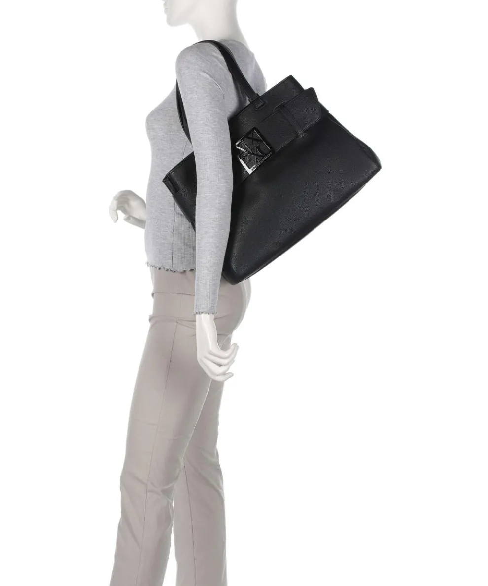 Susie Soft Tote bag imitation leather black