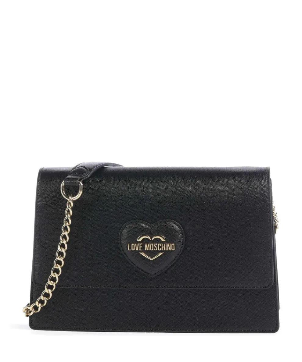 Sweet Heart Shoulder bag imitation leather black