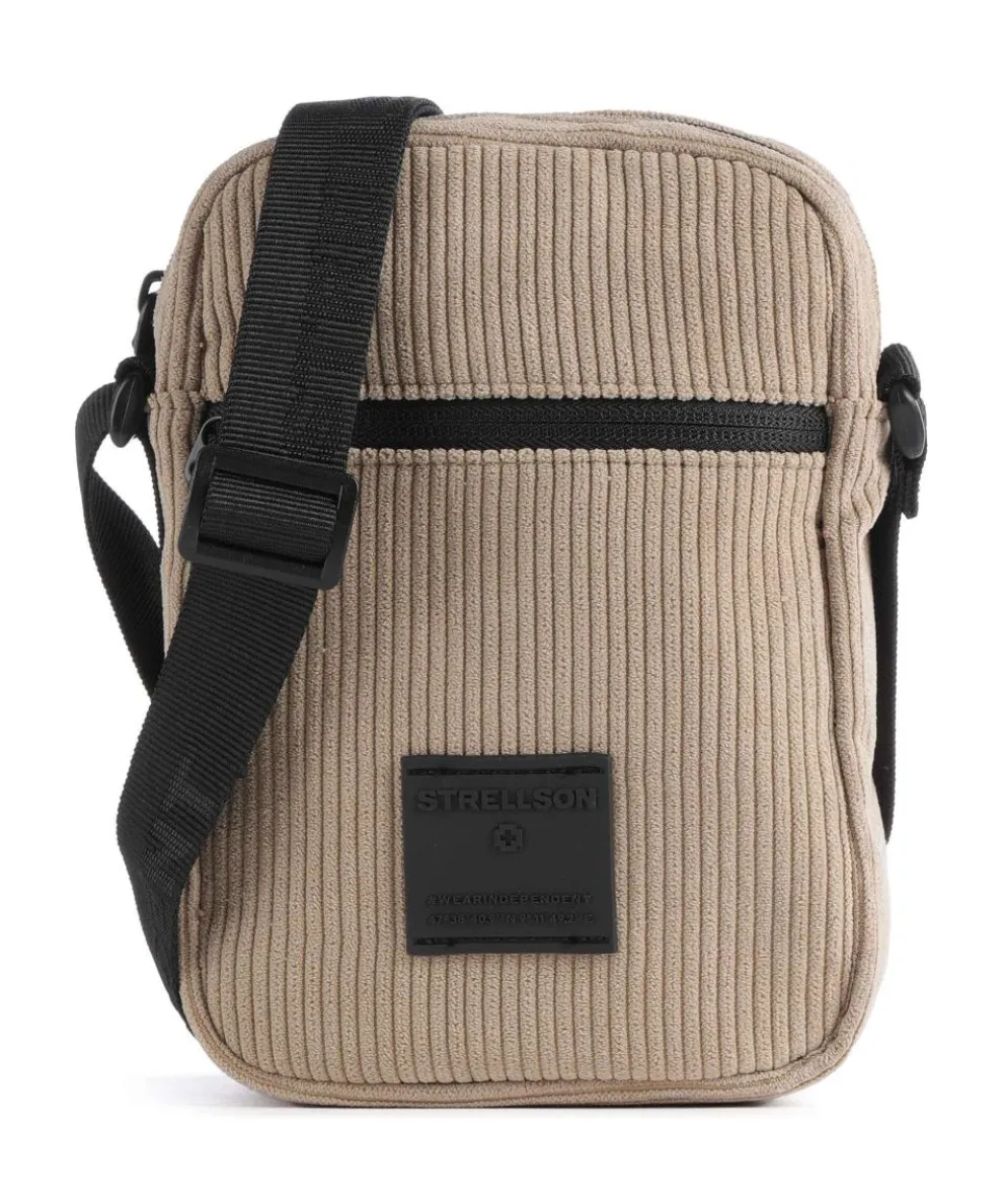 Swiss Cottage Clint Crossbody bag fabric beige