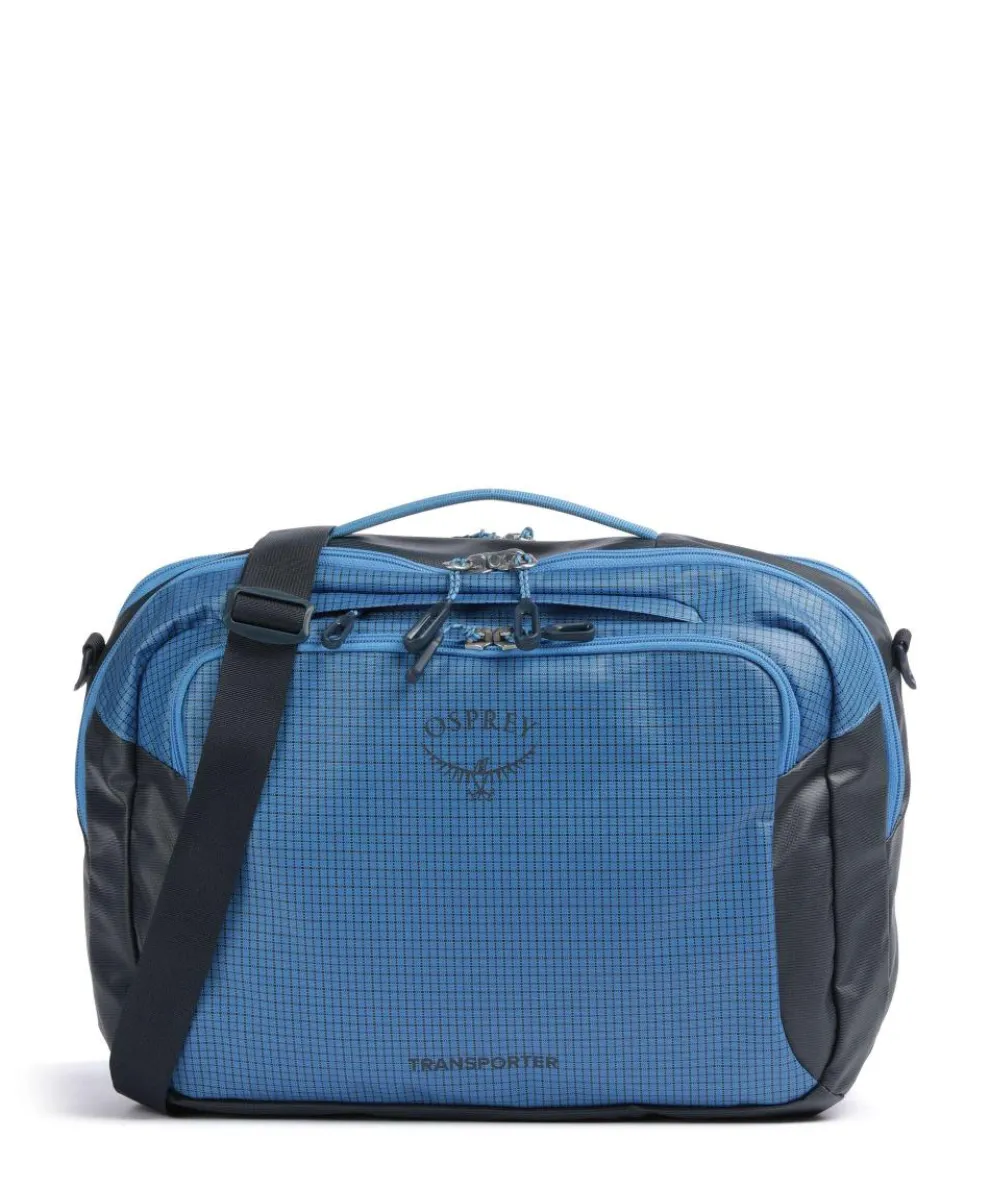 Transporter Crossbody bag recycled nylon blue