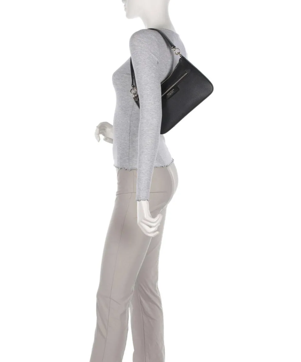 Hudson Shoulder bag grained cow leather black