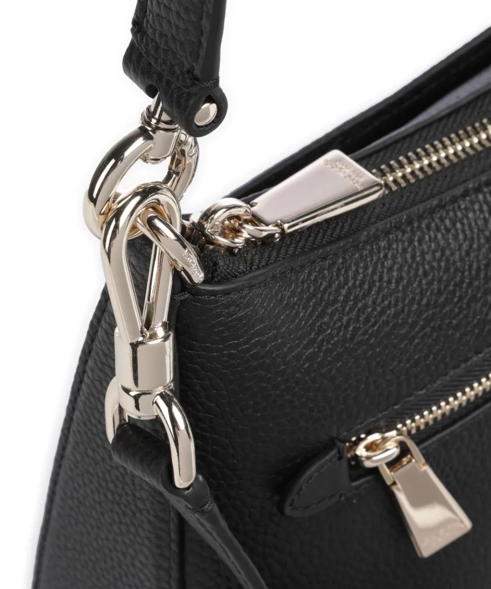Hudson Shoulder bag grained cow leather black