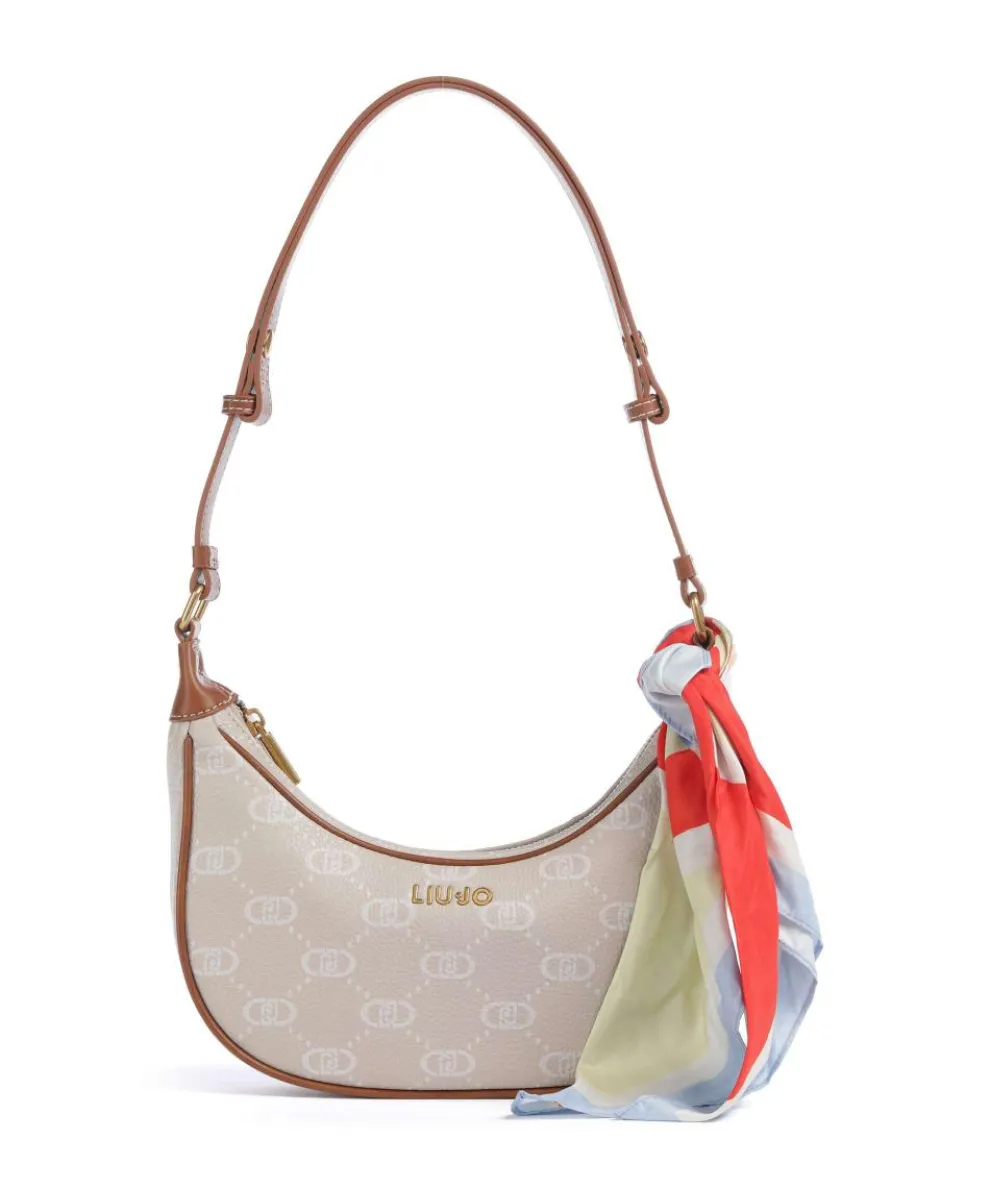Selda Shoulder bag imitation leather beige/brown