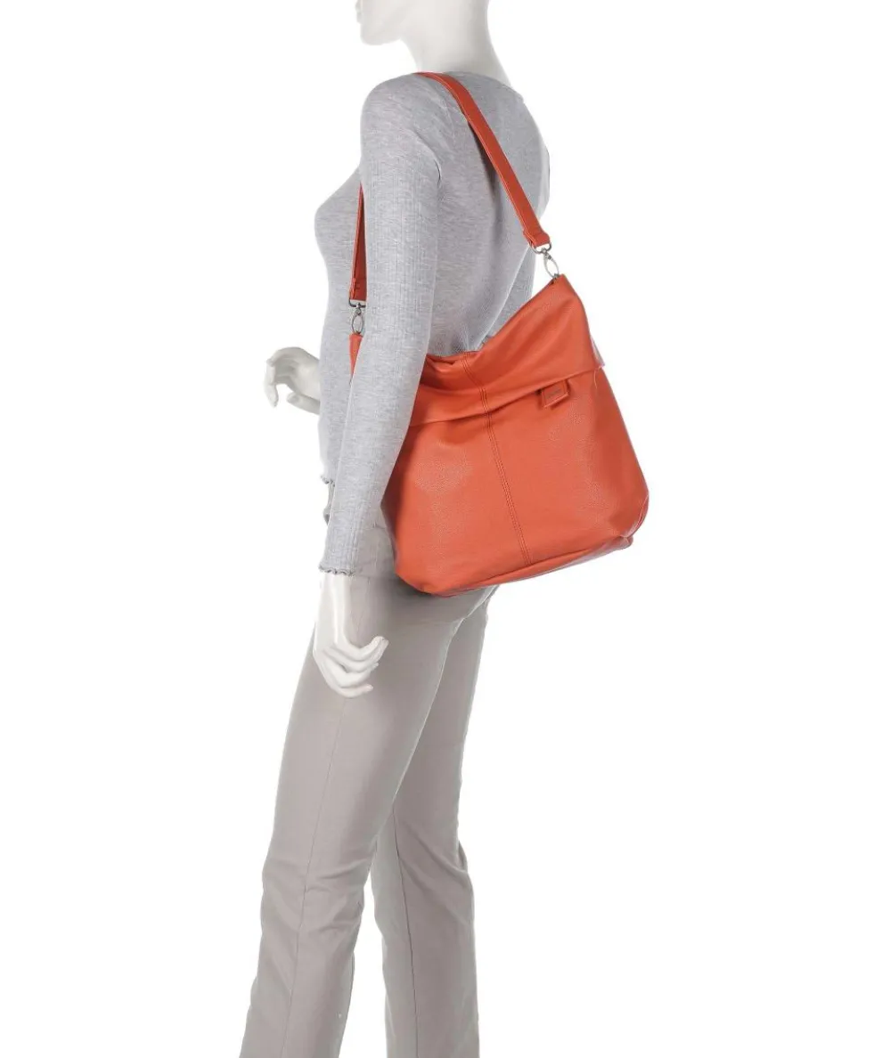 Mademoiselle.M M12 Hobo bag imitation leather orange