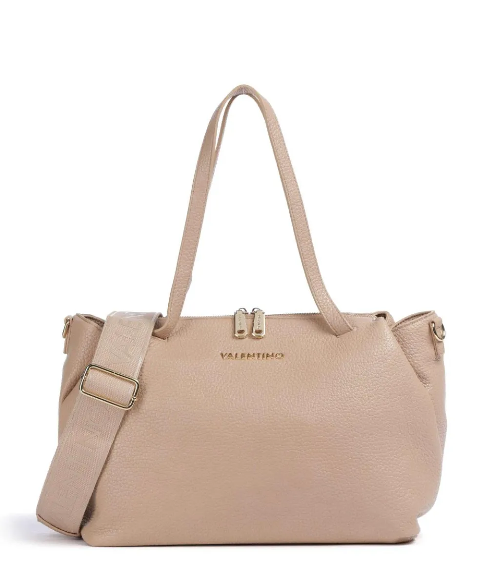 Blossom Re Tote bag imitation leather beige