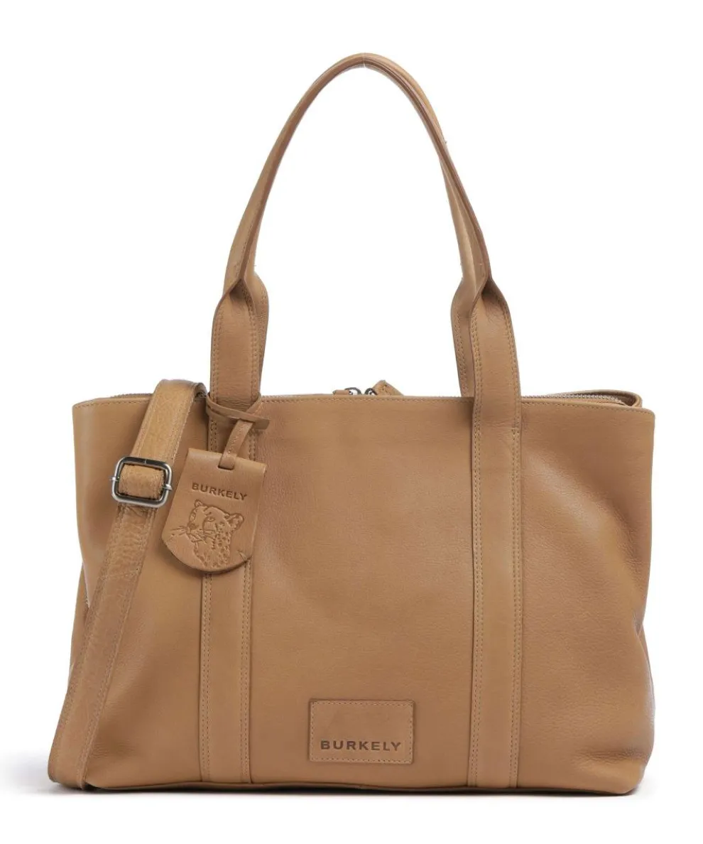 Soft Skylar Briefcase 13″ grained leather light brown
