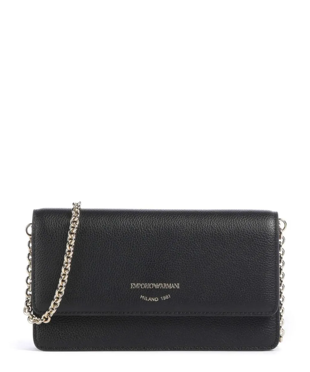 Vivienne Crossbody bag fine grain cow leather black