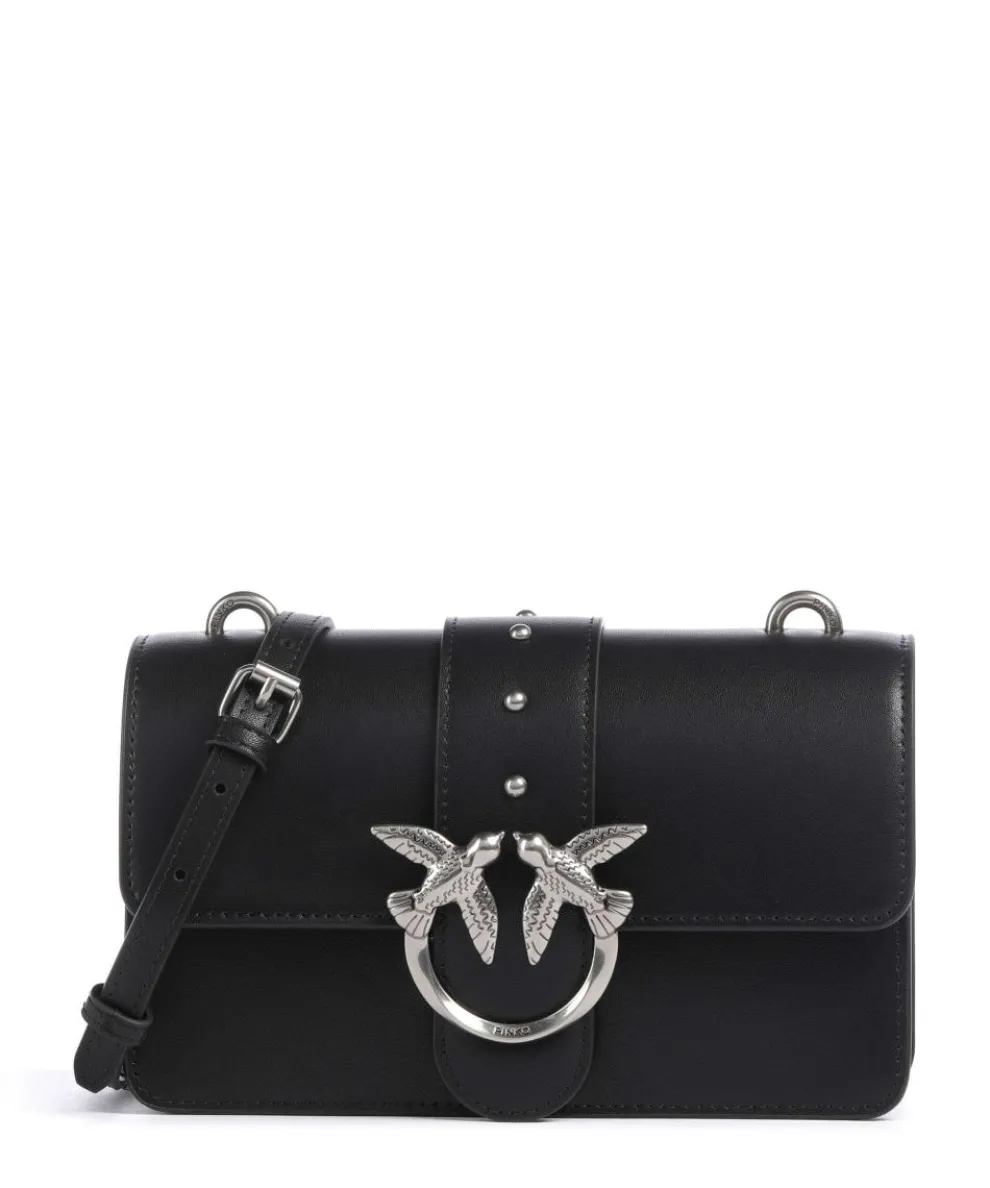 Love One Mini Crossbody bag softly grained calfskin black