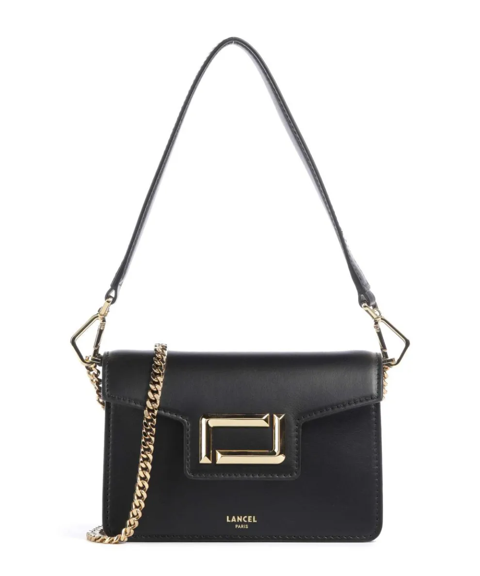 Angele Mini Shoulder bag fine grain cow leather black