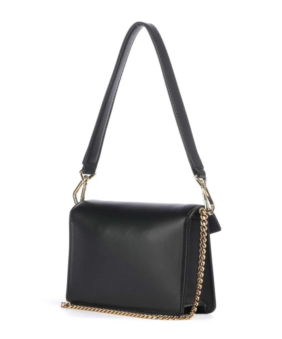 Angele Mini Shoulder bag fine grain cow leather black