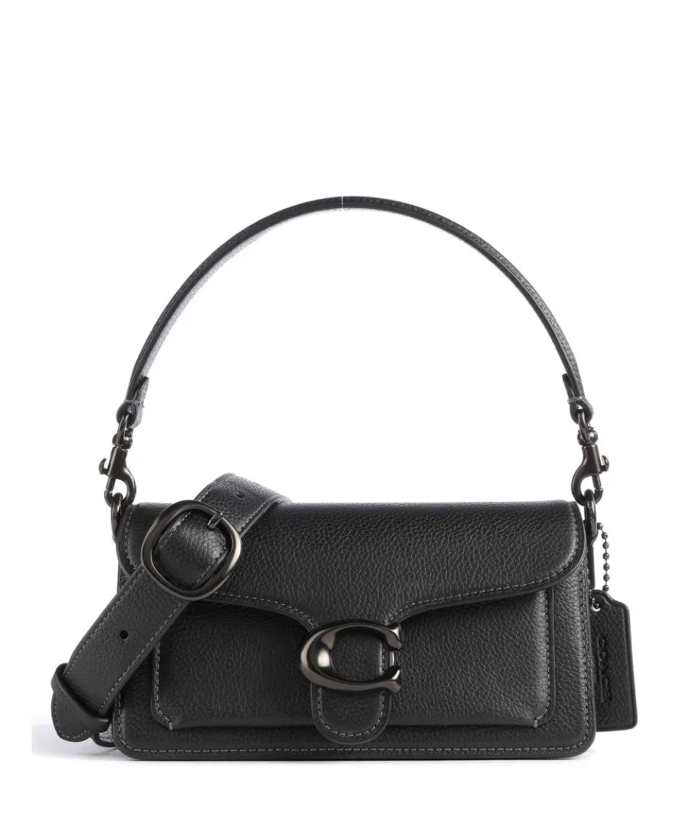 Tabby 20 Crossbody bag grained leather black