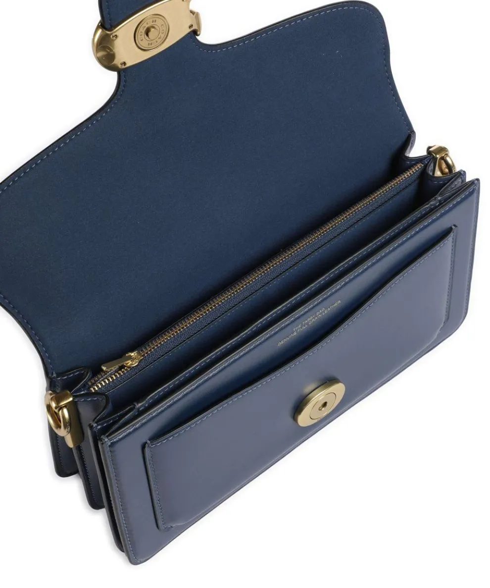 Tabby 26 Shoulder bag fine grain cow leather dark blue