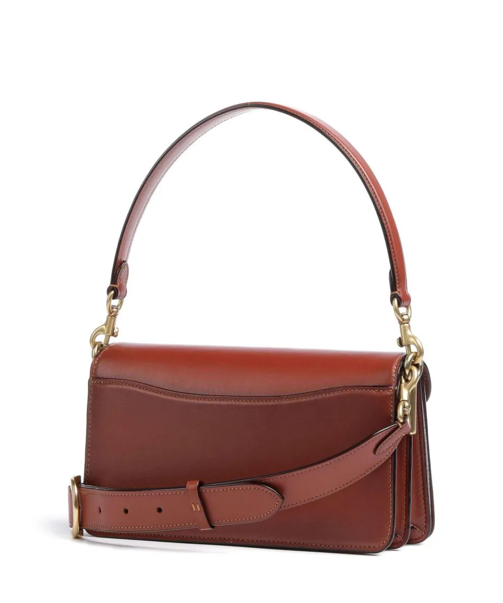 Tabby 26 Shoulder bag canvas, calfskin brown/beige