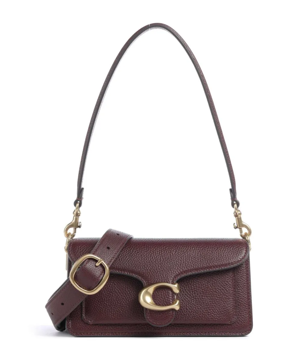 Tabby 20 Shoulder bag grained cow leather wine