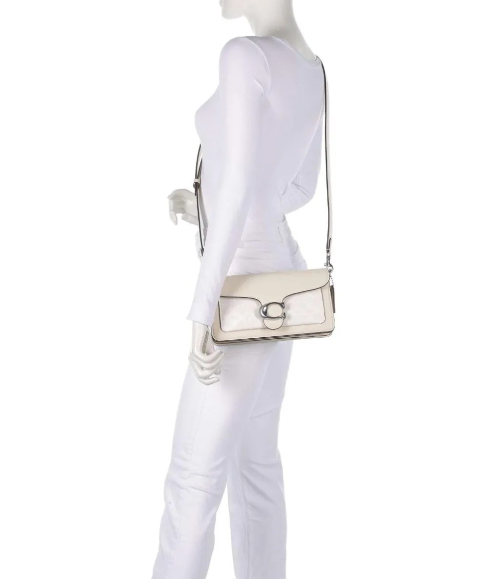 Tabby 26 Shoulder bag canvas, calfskin cream