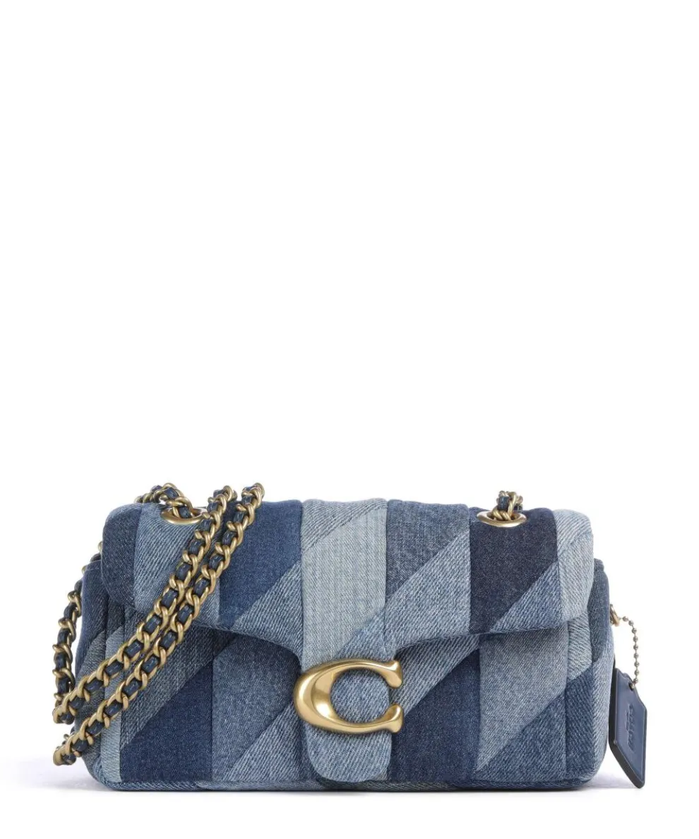 Tabby Patchwork 20 Shoulder bag cotton blue