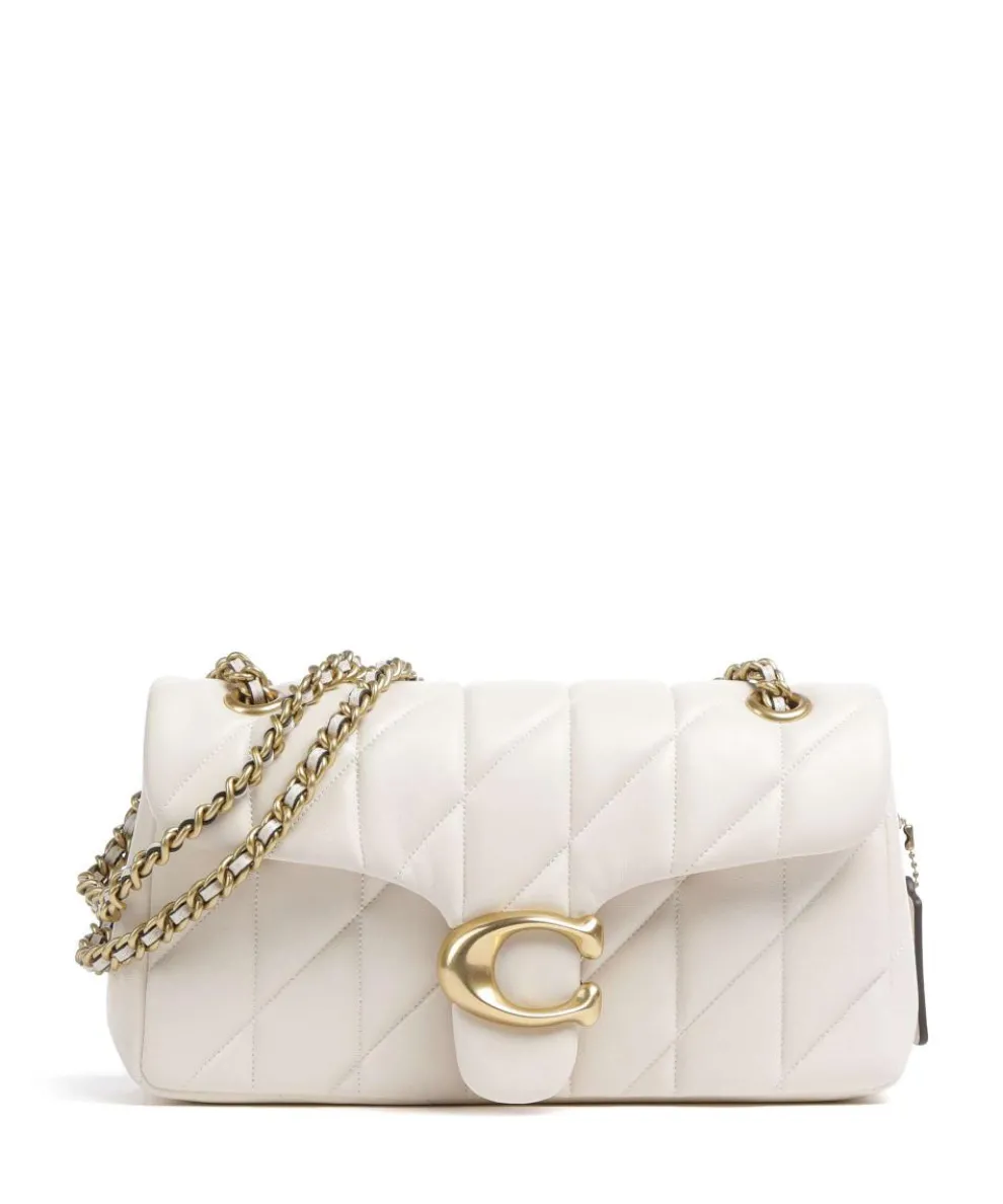 Tabby Quilted 26 Shoulder bag nappa leather ivory
