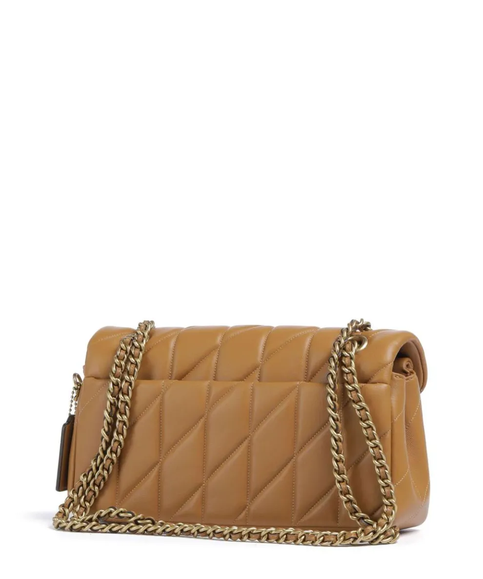 Tabby Quilted 26 Shoulder bag nappa leather brown
