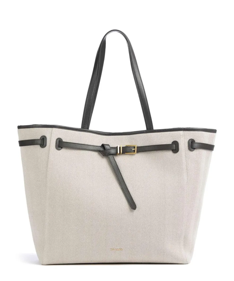 Tafanie Tote bag cotton beige/brown