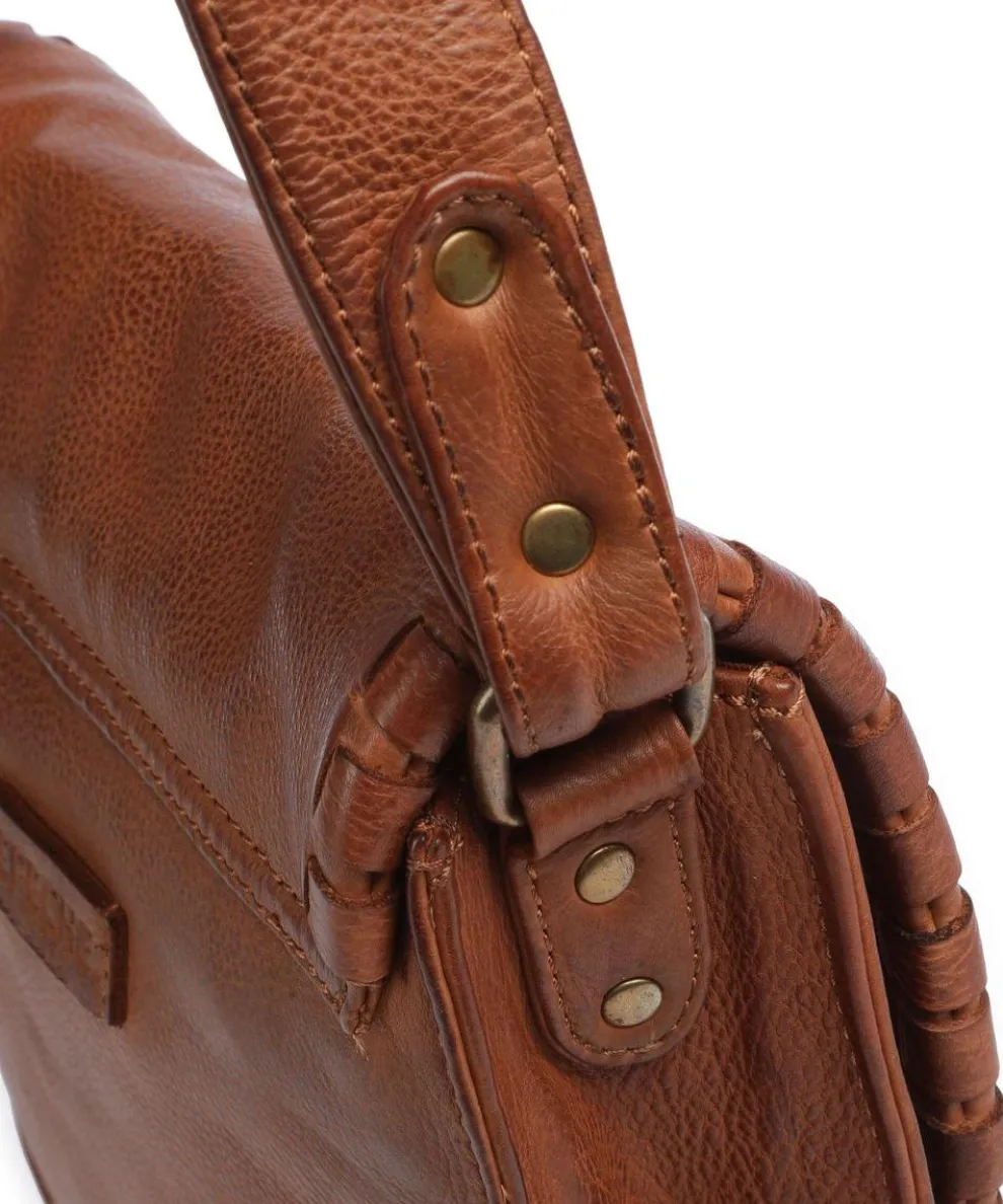 Tailors StitchTailors Stitch Crossbody bag grained cow leather cognac