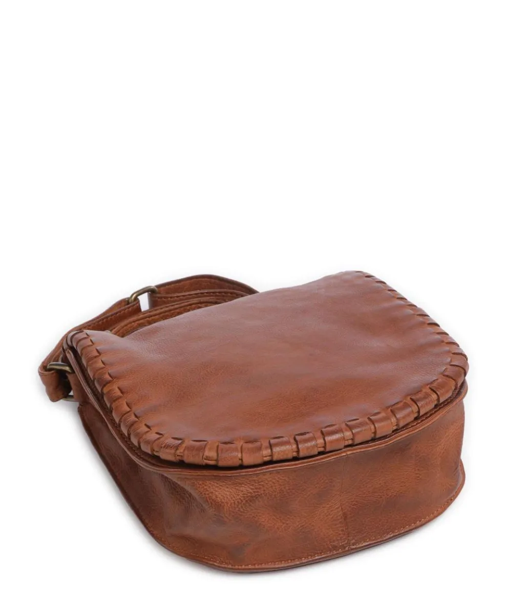 Tailors StitchTailors Stitch Crossbody bag grained cow leather cognac