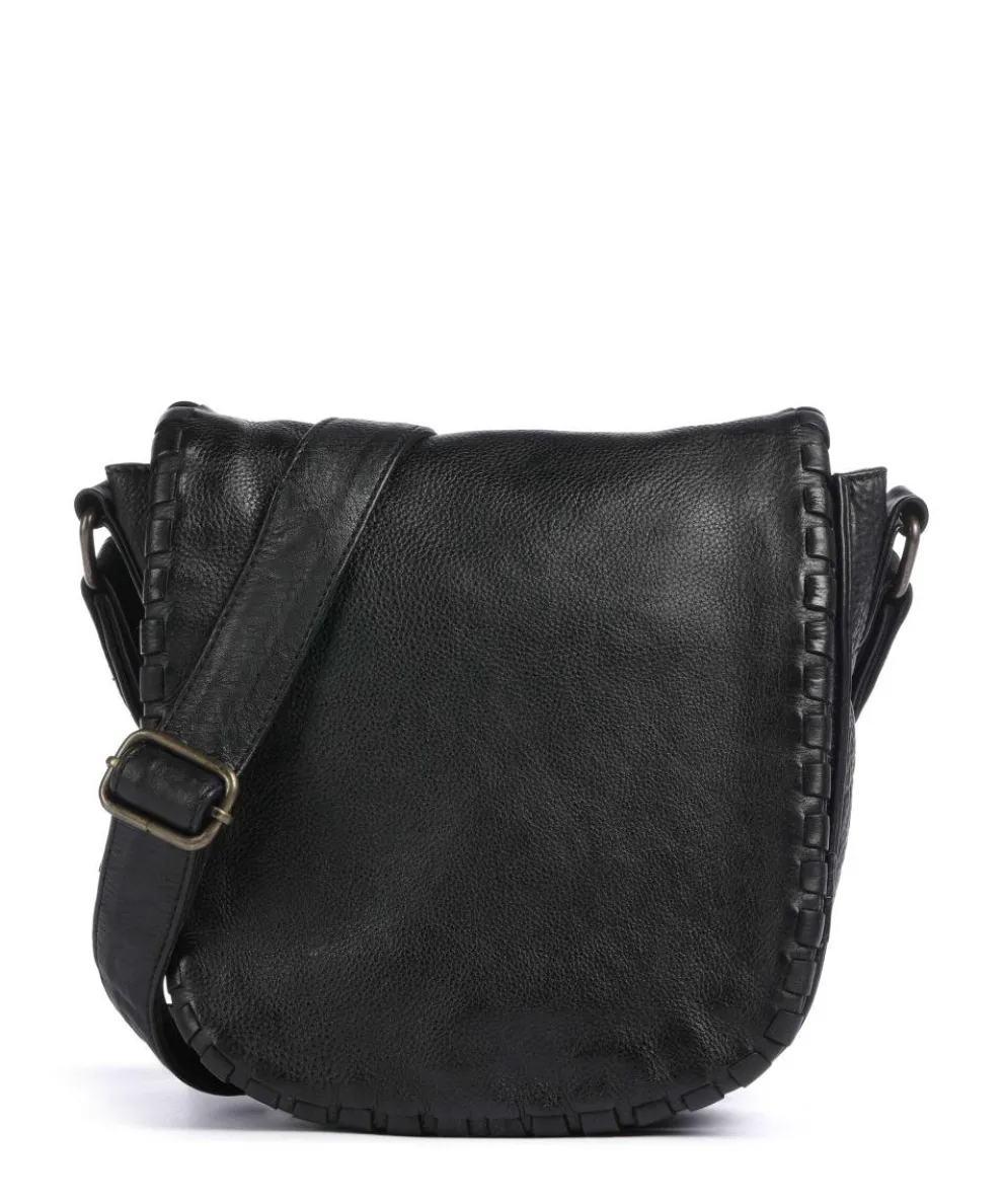 Tailors StitchTailors Stitch Crossbody bag grained cow leather black