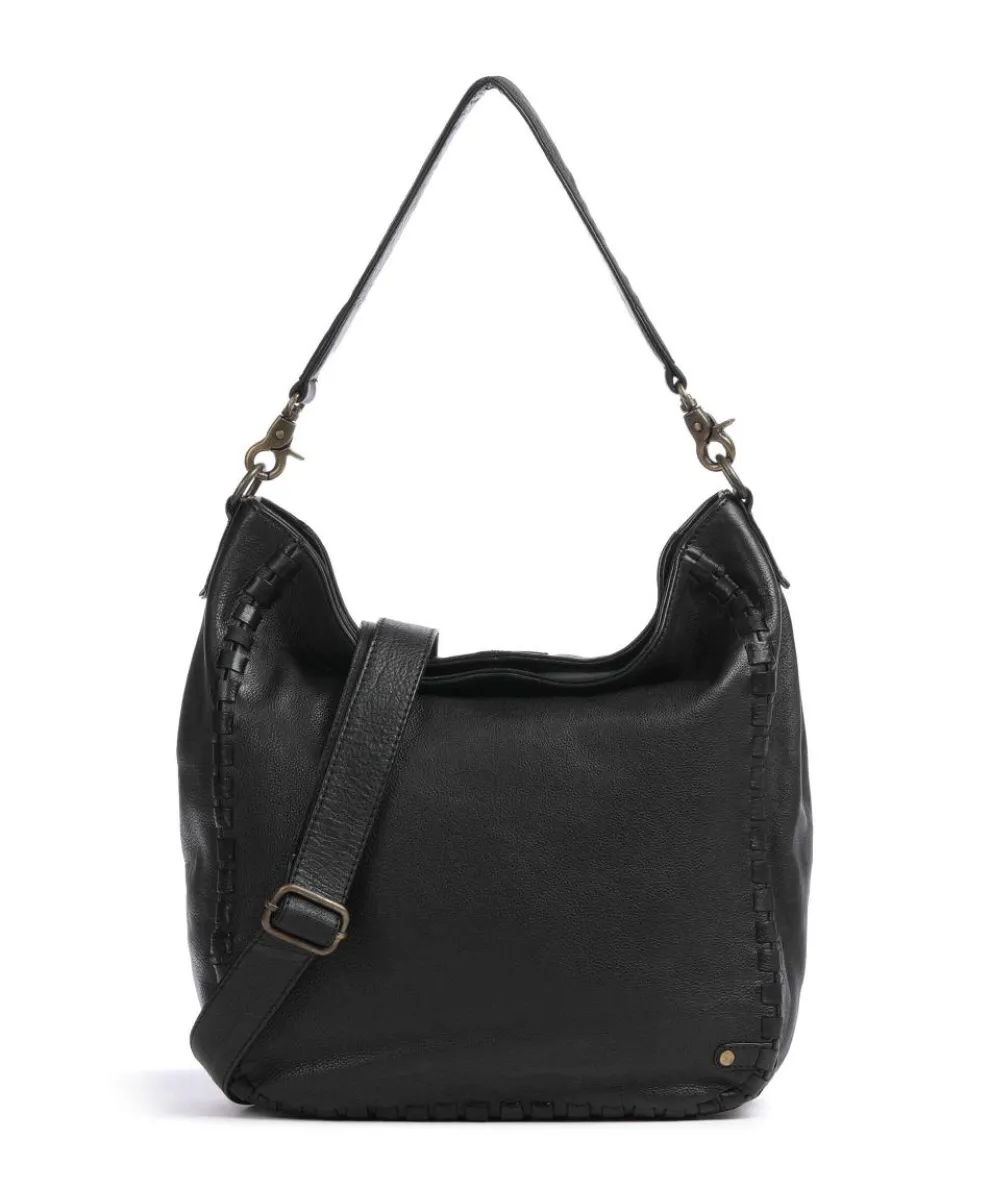 Tailors StitchTailors Stitch Shoulder bag grained leather black