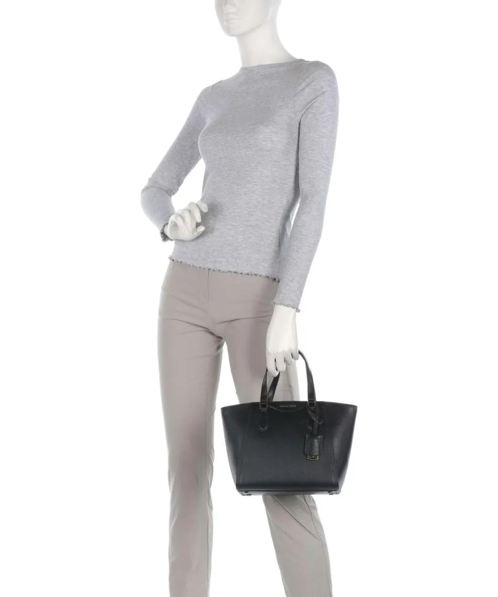 Taryn Handbag grained cow leather black