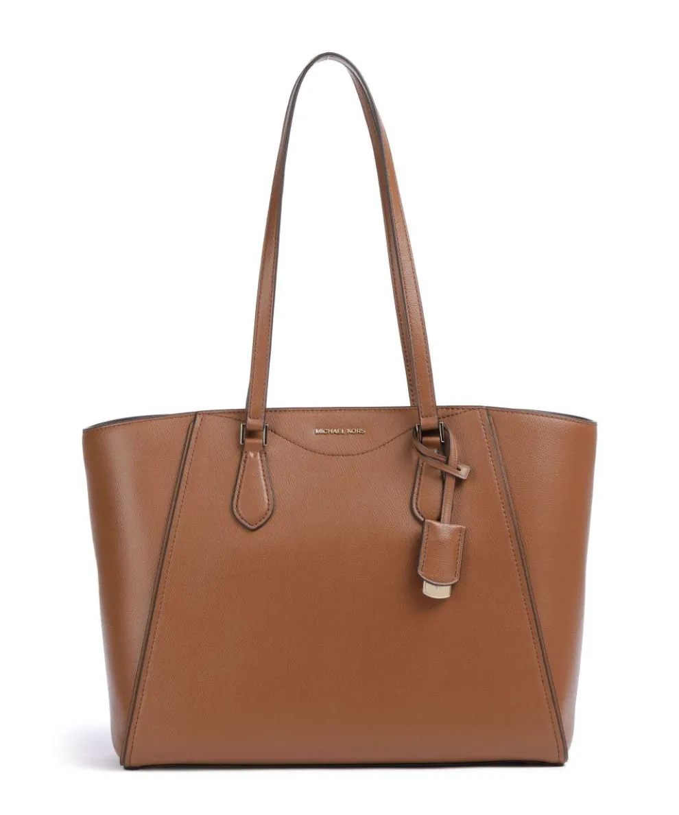 Taryn Tote bag fine grain cow leather brown