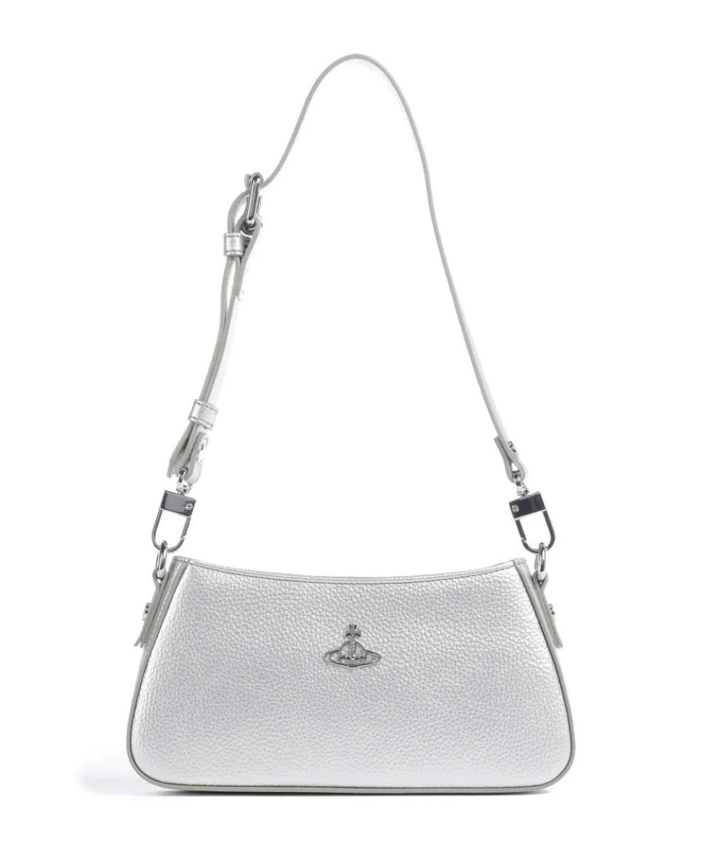 Tasha Grain Shoulder bag imitation leather silver