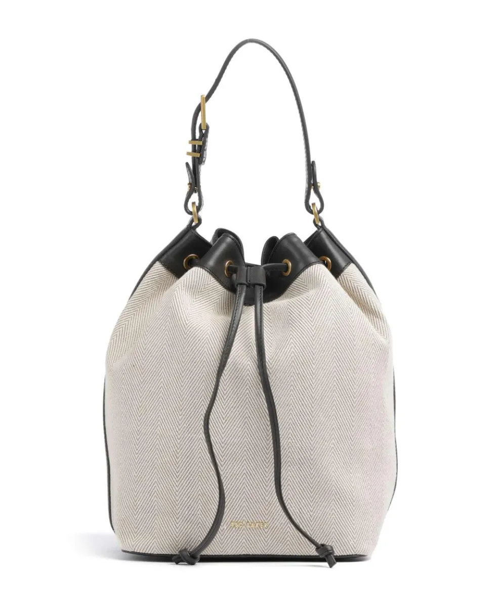 Tashah Bucket bag cotton beige/brown