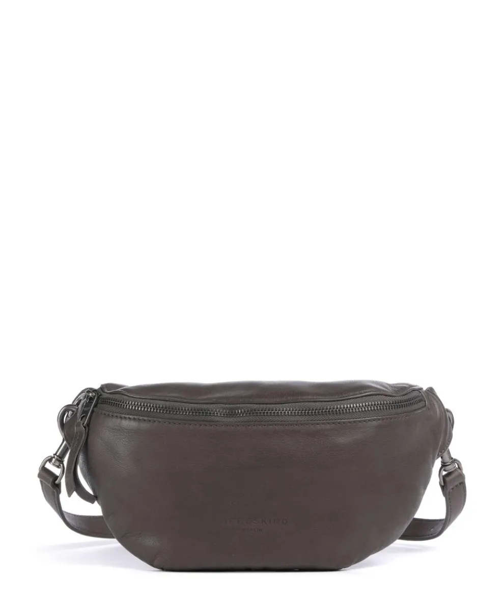 Tavia Sheep Natural Fanny pack sheepskin leather brown