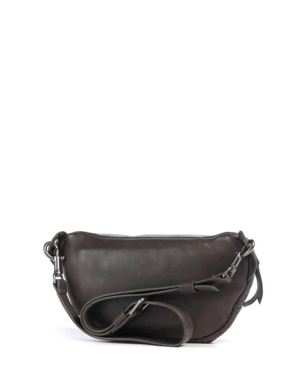Tavia Sheep Natural Fanny pack sheepskin leather brown