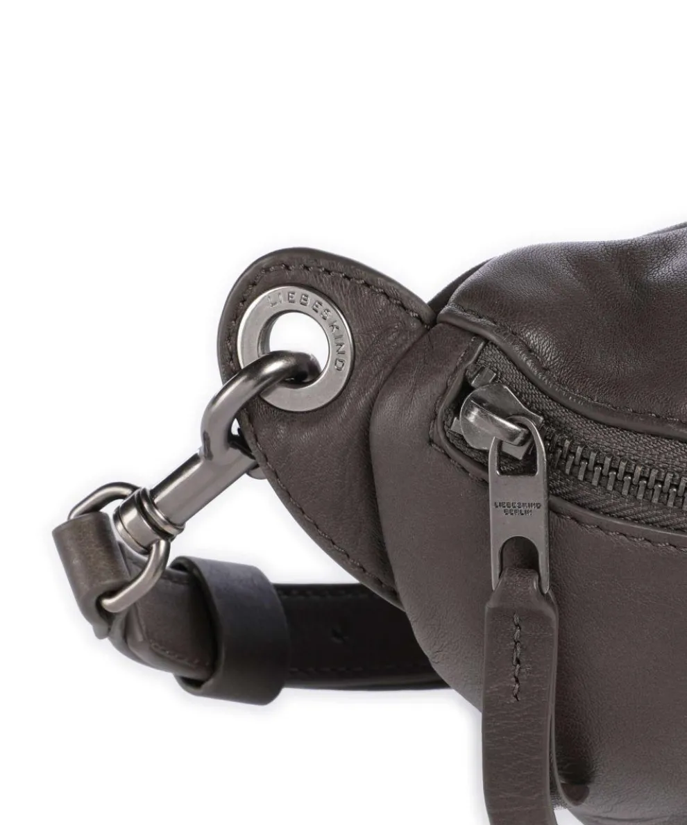 Tavia Sheep Natural Fanny pack sheepskin leather brown