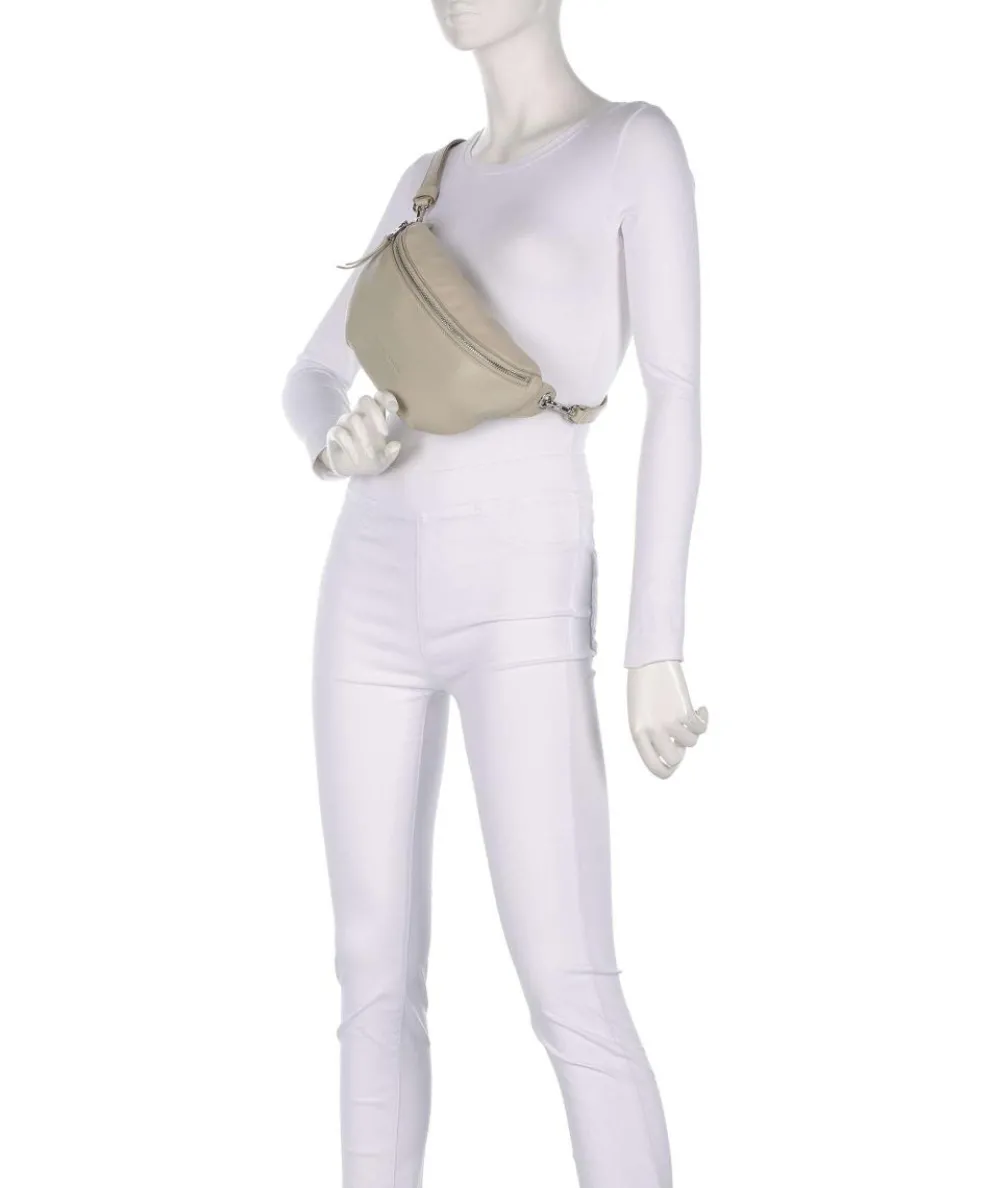 Tavia Sheep Natural M Fanny pack sheepskin leather cream