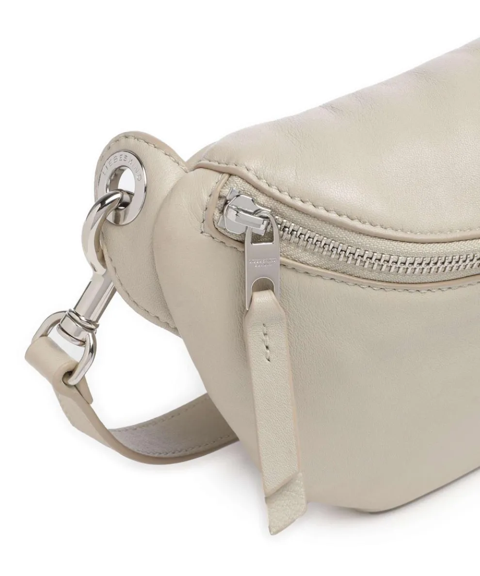 Tavia Sheep Natural M Fanny pack sheepskin leather cream