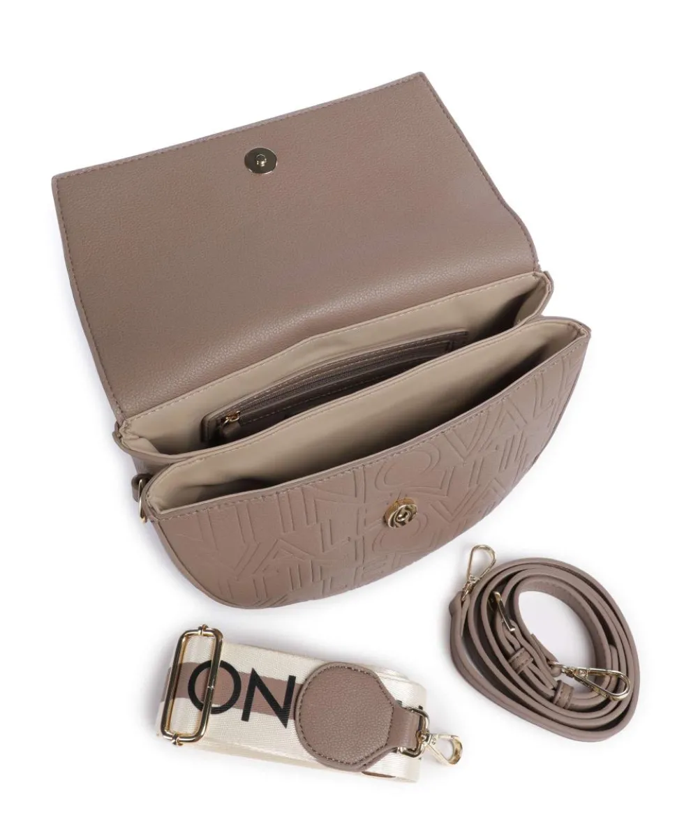 Pansy Crossbody bag imitation leather taupe