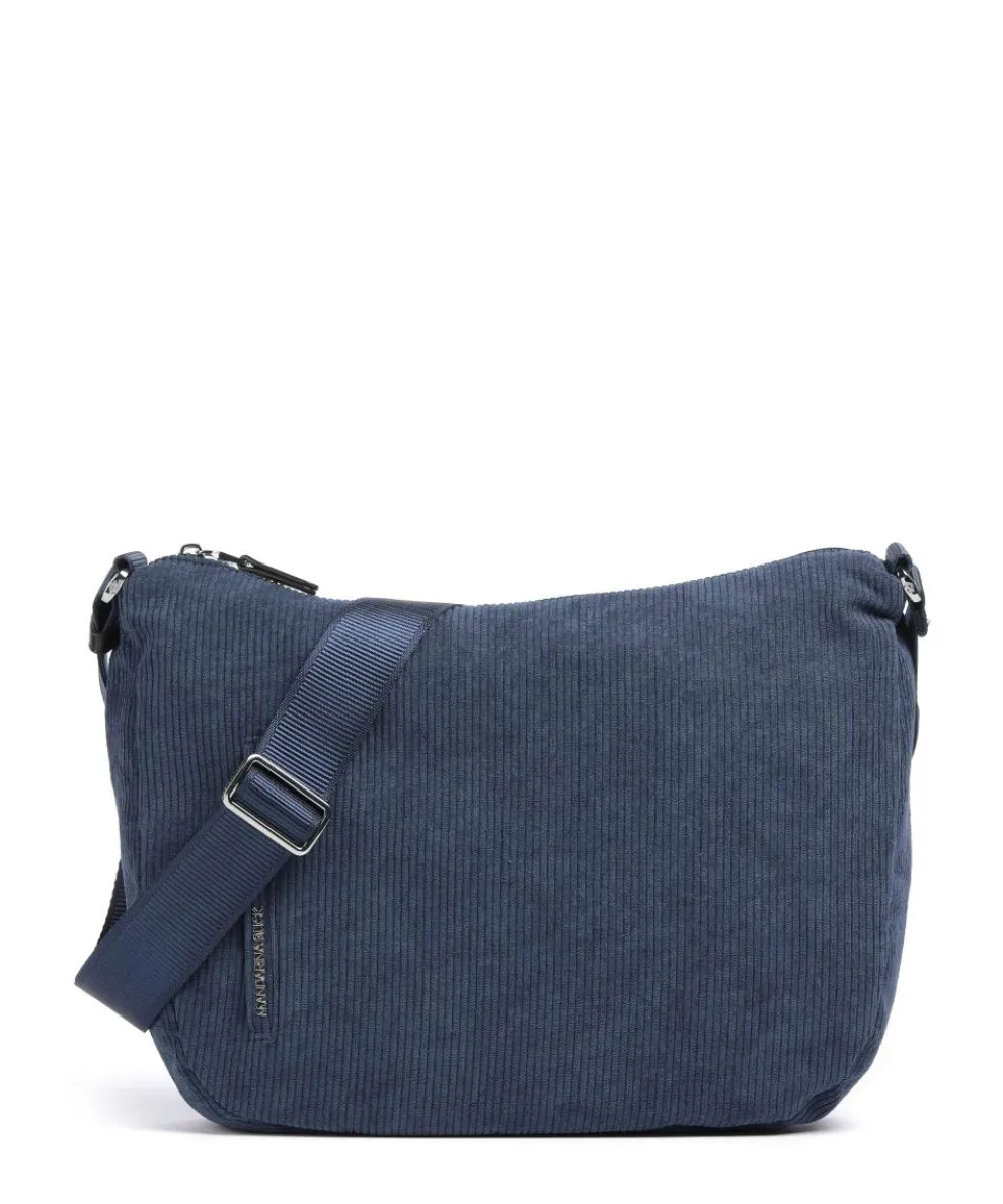 Hunter Velvet Shoulder bag polyester dark blue