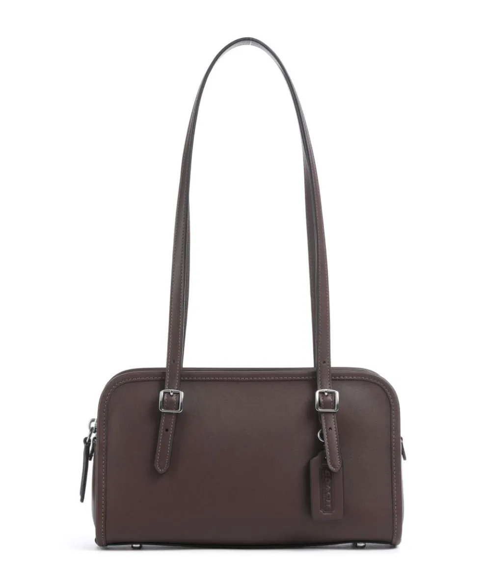 The Coach Originals Swing Shoulder bag cow leather dark brown
