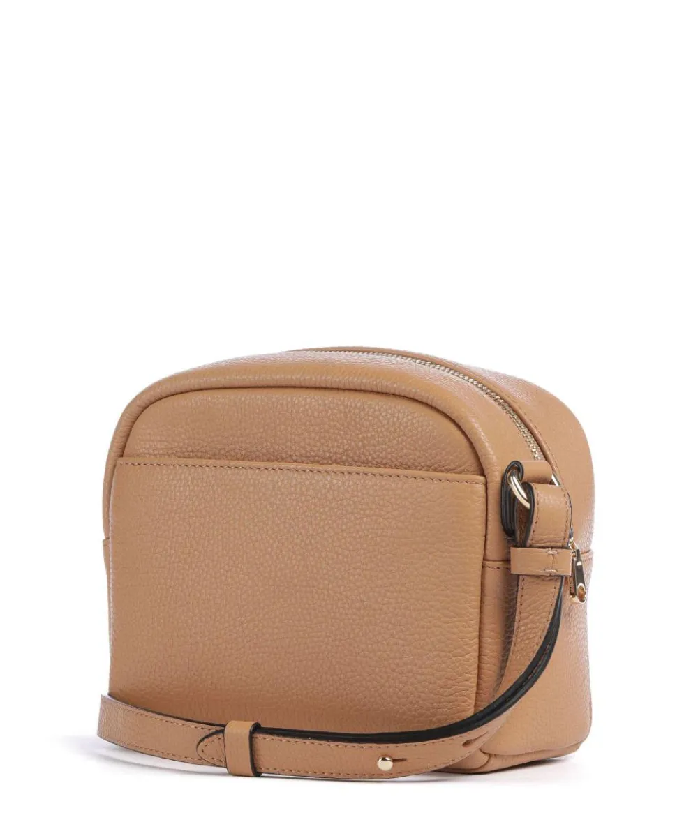 The Daily Crossbody bag grained cow leather light brown